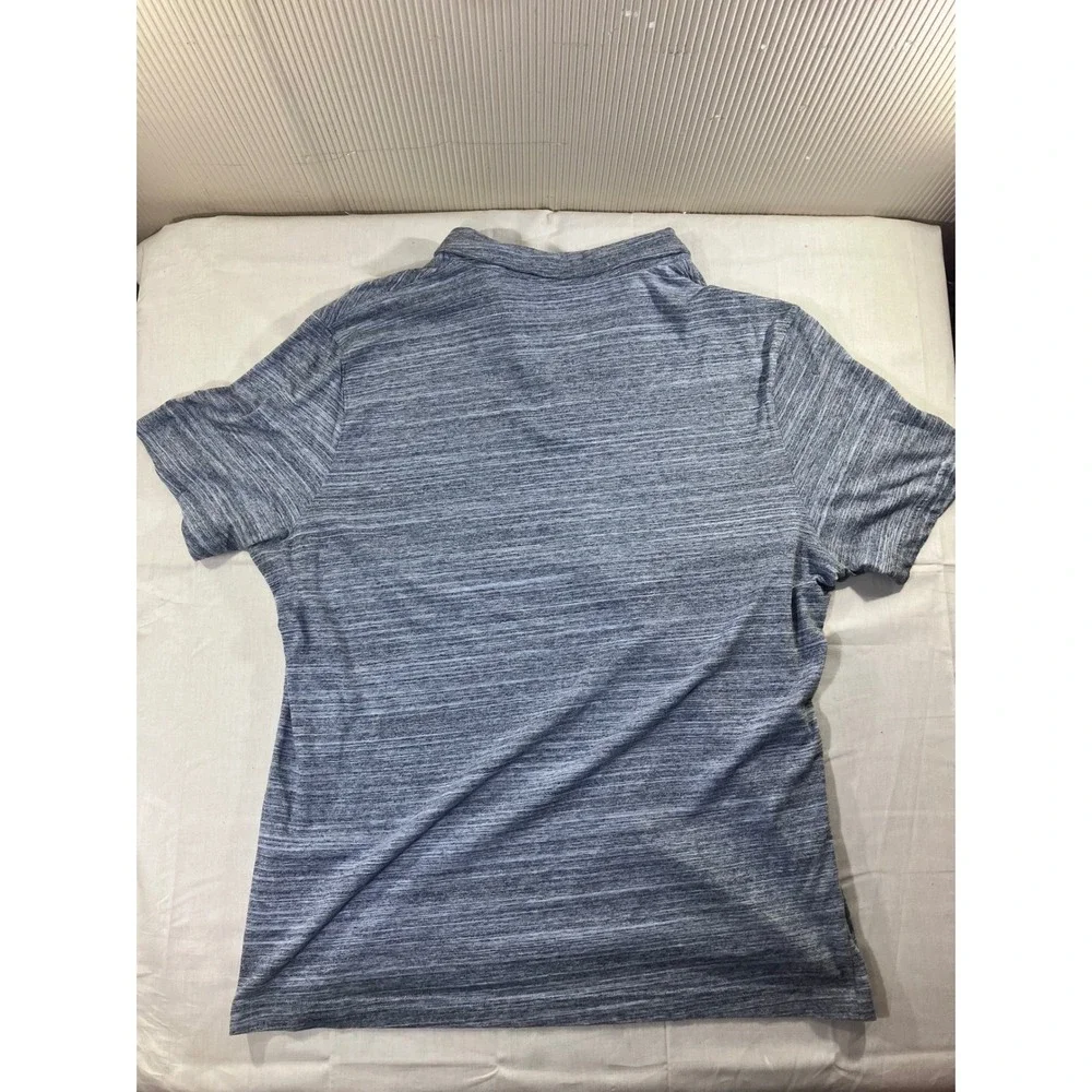 Banana Republic Mens XL Gray Polo Shirt Short Sleeve Casual Top‎
